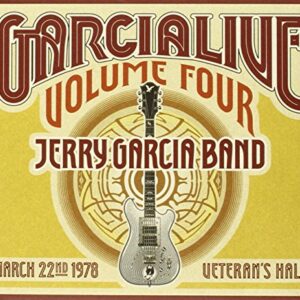 Garcialive, Volume 4: March 22nd 1978: Veteran's Hall - Garcia, Jerry (CDs)