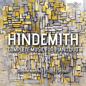HINDEMITH: COMPLETE MUSIC FOR PIANO DUO - Simone Nocchi (CDs)