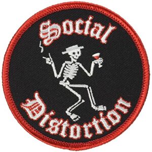 C&D Visionary Application Social Distortion Skelly Patch (CDs)