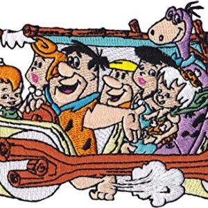 C&D Visionary Application Flintstones Car Patch Multi-colored, 2" (CDs)