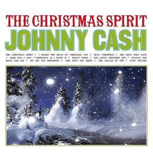 The Christmas Spirit (Transparent Clear Vinyl) [LP] - Johnny Cash (Discos de Vinil)