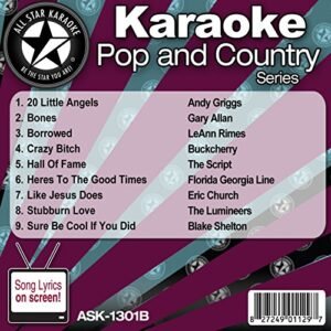 All Star Karaoke Pop and Country Series (ASK-1301B) - Andy Griggs (CDs)