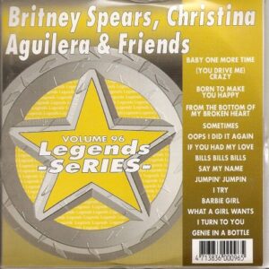 LEGENDS Vol.96 Karaoke CDG Hits of BRITNEY SPEARS and FRIENDS (CDs)