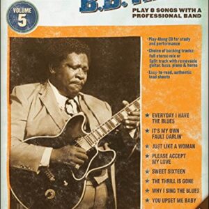 Hal Leonard B.B. King - Blues Play-Along Volume 5 Book/CD - Hal Leonard (CDs)
