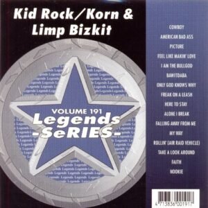 legends 191 karaoke cdg Korn, Kid Rock, Limp Bizkit (CDs)