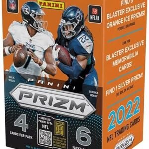 2022 Panini NFL Prizm Football Blaster (Fanatics Exclusive) (CDs)