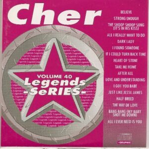 Legends #040 Hits of CHER Karaoke CDG Disk Sonny & Cher cd+g (CDs)