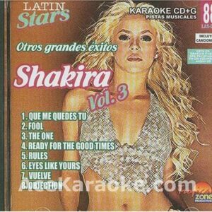 Karaoke: Shakira 3 - Latin Stars Karaoke (CDs)