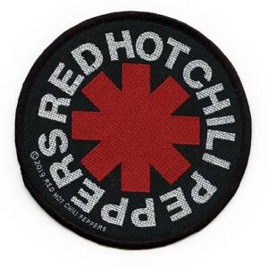 Red Hot Chili peppers Patch asterisco 10 cm (Discos de Vinil)