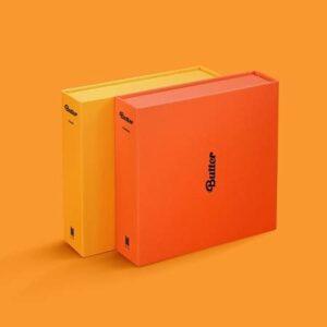 BTS Butter Single Album 2 Version Set CD+PhotoBook+2p Lyrics Card+1p Instant PhotoCard+1p PhotoStand+1p Folded Message Card+1p Graphic Sticker+1p PhotoCard+Message PhotoCard Set+Tracking (CDs)