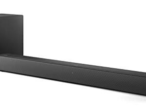 Barra de som Philips B5306 2.1 canais com subwoofer sem fio e suporte HDMI ARC (Equipamentos)