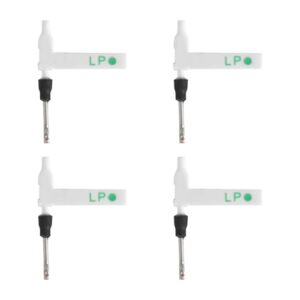 4 peças BSR Agulha Stylus, toca-discos dupla face, agulha de substituição fonógrafo, toca-discos Stylus Stylus para BSR ST-16 ST-17 (Equipamentos)