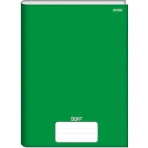 Caderno Brochurão C. D. 96 Fls. Stiff Verde - Jandaia (CDs)