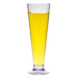 Clipper Mill SW Commercial Pilsner Glass, 425 g, transparente, à prova de estilhaçamento, resistente, formato clássico, 24 cm de altura, pode ser lavado na lava-louças, para bar, restaurante, hotel (Cervejas)