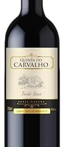 VINHO TINTO SECO QUINTA DO CARVALHO 750 mL (Vinhos)