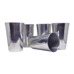 3 Copos De Alumínio 300ml Ideal Para Cerveja Chopp Suco Agua (Cervejas)