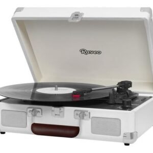 Vitrola Sonetto Chrome Sand com USB e Bluetooth, Bivolt, Toca discos Vinil Retro Vintage Branca (Equipamentos)