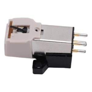Heayzoki Cartucho Magnético do Toca-discos, Cartucho Giratório Duplo Com Som Puro de Agulha para Reprodutor AT3600L (Equipamentos)