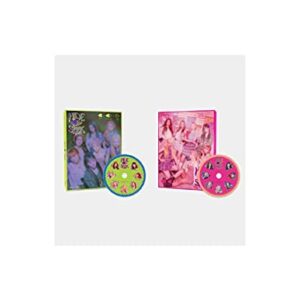 PURPLE KISS Hide & Seek 2nd Mini Album 2 Version SET CD+1p Folding Poster On Pack+108p PhotoBook+1p Ticket+1p Sticker+2p PhotoCard+Tracking Kpop Sealed (CDs)