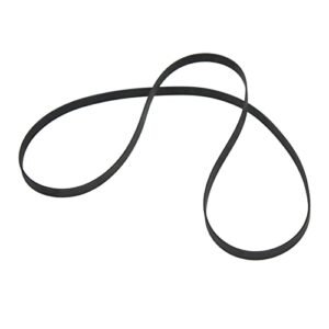 SPYMINNPOO Substituição de Correia de Acionamento de Borracha Preta de 49 Cm para Toca-discos, Rotação Suave para Toca-discos (Equipamentos)