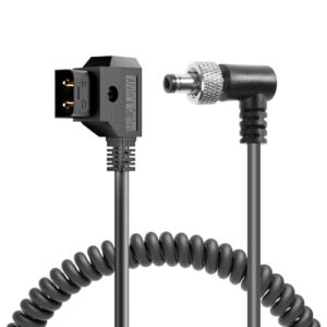 Dispositivos de vídeo PIX-E7 7 Touchscreen Display Power Cable dtouch para travar DC, Coiled Cable 2, Right Angle Lock DC to Dtap (Equipamentos)