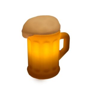 Luminária Chopp Beer Mug – Luz Decorativa Criativa para Bar e Área Gourmet (Cervejas)