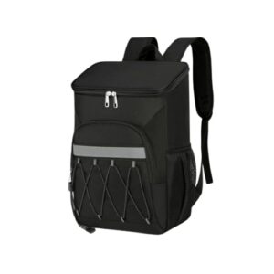 Genérico Mochila Térmica, Bolsa Térmica à Prova de Vazamento, Bolsa Bag Cooler, Bolsa Térmica Isotérmica Cooler Caixa Para Bebidas Praia Viagem, PREMIUM (Preto) (Cervejas)