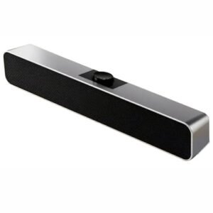 Caixa de Som - Soundbar Estéreo USB para PC Computador TV - Som Potente com Efeito Estéreo e Modo Auxiliar - Premium (Equipamentos)