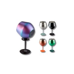 Taça Térmica Inox 420ml 2 em 1 – Copo ou Taça para Drinks, Vinho, Cerveja | Conserva Bebidas Geladas, Design Premium, Resistente e Versátil (Cervejas)