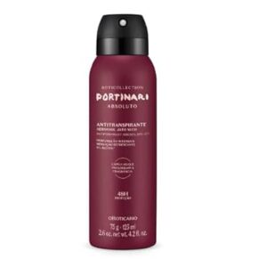 Desodorante Antitranspirante Aerossol Portinari Absoluto 75g/125ml (Café)