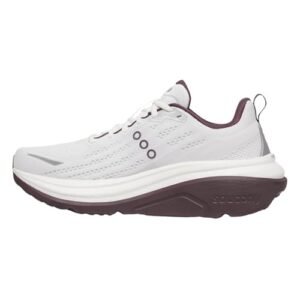 Saucony Hurricane 25 masculino, Branco/vinho, 40 (Vinhos)