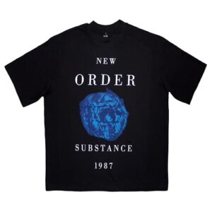 Rock Off officially Licensed Products Camiseta New Order Substance 1987 Edição Limitada 999 Somente Tamanho GG (CDs)