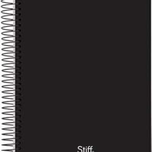 Jandaia - Caderno Espiral Univ CD 1 matéria 80Fls Stiff Slim Preto (CDs)