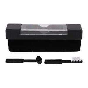 LiebeWH Kit de Escova para Discos de Vinil, Ferramenta de Limpeza Antiestática para Tocadores de Toca-discos Com Plástico Durável, Remove Facilmente Poeira e Sujeira para Coletores de Vinil (Discos de Vinil)