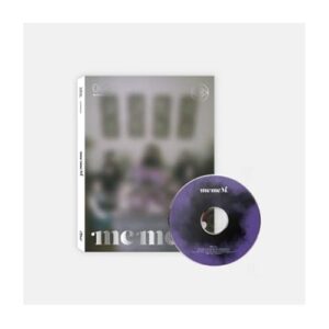 Purple Kiss memeM 3rd Mini Album M Version CD+108p PhotoBook+1p Character Folding Poster On Pack+2p PhotoCard+1p Hide PostCard+1p Seek PostCard+Tracking Sealed (CDs)