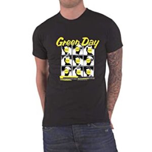 Green Day Camiseta Nimrod Band Logo New Official Unissex Preta, Preto, P (CDs)