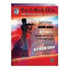 Pop & Rock Hits Instrumental Solos for Strings-Violin (Book and CD) (CDs)