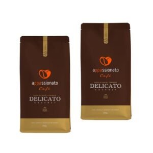 Kit 2 Café Gourmet Torrado E Moído Delicato Notas de Avelã e Caramelo 250g - Appassionato (Café)