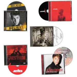 Justin Bieber CD Collection: Mistletoe / Believe / Purpose / Changes / Justice - Justin Bieber (CDs)