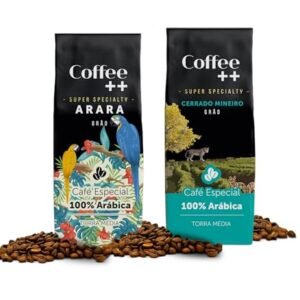 Kit Café em Grãos Coffee Mais Variedades (ARARA + CERRADO MINEIRO) (Café)