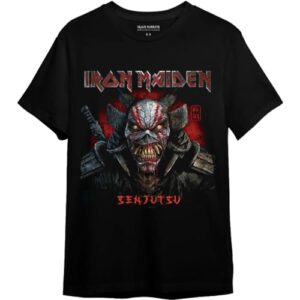 Camiseta - Iron Maiden Senjutsu II Cor:Preta;Tamanho:XXG (CDs)