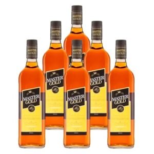 Coquetel Alcoólico de Malt Whisky Master Gold 900ml 6un (Bebidas)