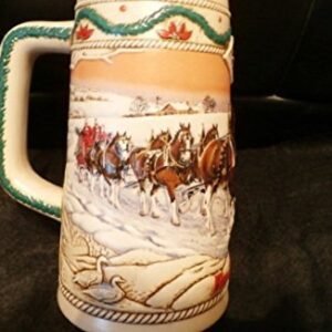 Budweiser 1996 American Homestead Holiday Stein (Cervejas)