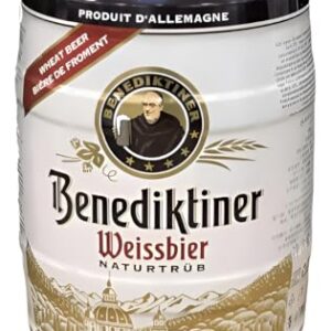 Barril Cerveja Alemã Benediktiner Weissbier Naturtrub 5 Lts (Cervejas)