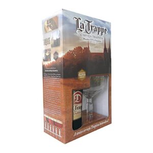 Kit La Trappe Dubbel - 1 gfa 750 ml + 1 taça 250 ml La Trappe 750Ml (Cervejas)