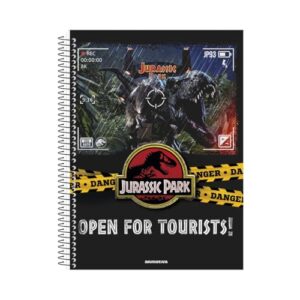 CADERNO JURASSIC- UNIV 1M CD B/A 80F (CDs)