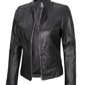 Blingsoul Jaqueta feminina Disc Motorcycle | [1300873] Amy Black, M, Amy - Jaqueta preta, M (Discos de Vinil)