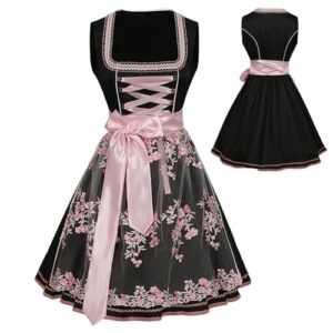 Trajes Oktoberfest femininos,Vestido Oktoberfest,Fantasia de moça de cerveja para mulheres - Trajes da Oktoberfest, vestidos tradicionais alemães para o Festival da Oktoberfest (Cervejas)