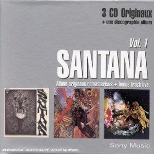 Coffret 3 CD : Santana / Abraxas / Santana 3 (CDs)