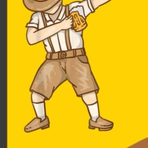 Cool Dabbing German Man With Beer Mug Notebook: Beer Notebook, Diary for Rating & Recording Your Favorite Brews - Unique Craft Beer Lovers Gifts for Men & Women - Lo, Beer (Cervejas)